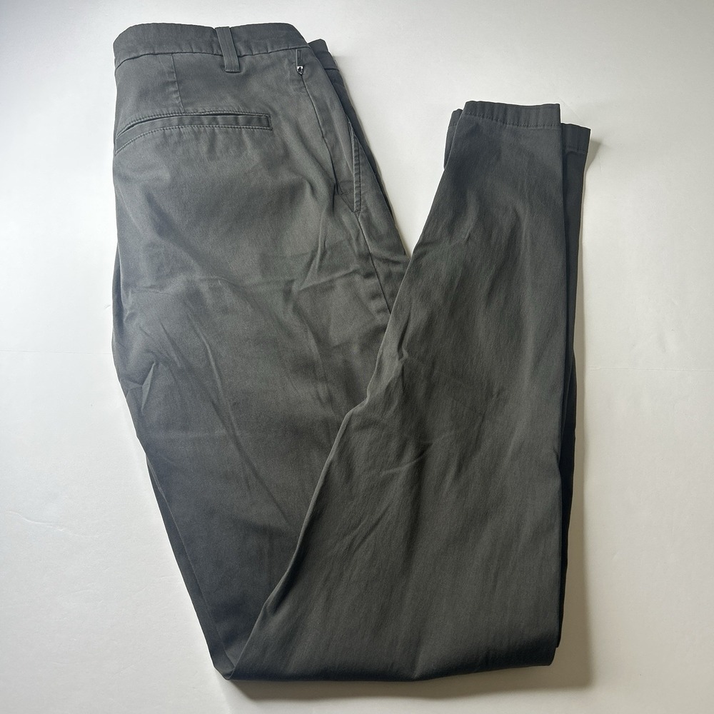Birddogs Gray Chino Performance Pants Men's 32 Size 32x32 Stretch Golf